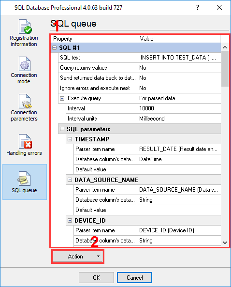 SQL queue