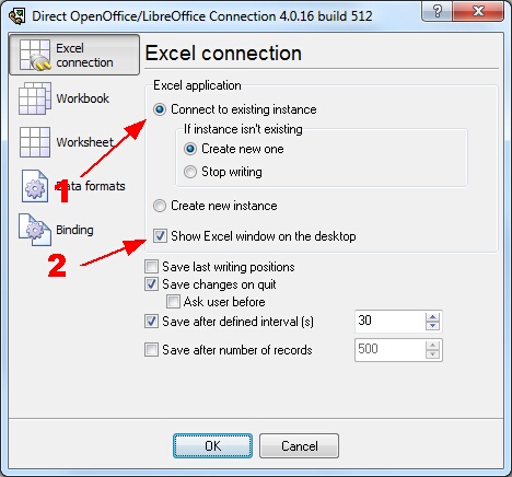 Charting. OpenOffice/LibreOffice connection.