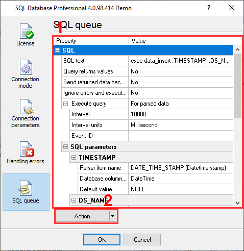 SQL queue